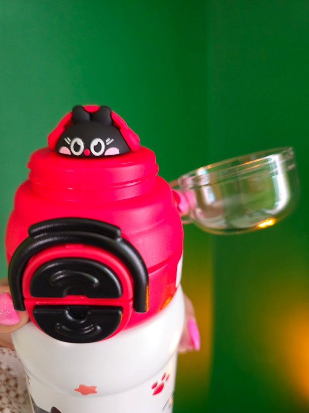 تراول ماگ وکیوم کاپ ۵۰۰ میل Vacuum vupنی نوش و آسان نوش با استیل ضوزنگ ۳۱۶