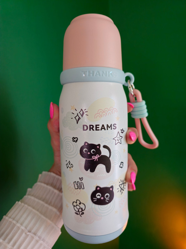 تراول ماگ دیریمز 500 میل Dreamsلیوان دار، نی دار و آسان نوش